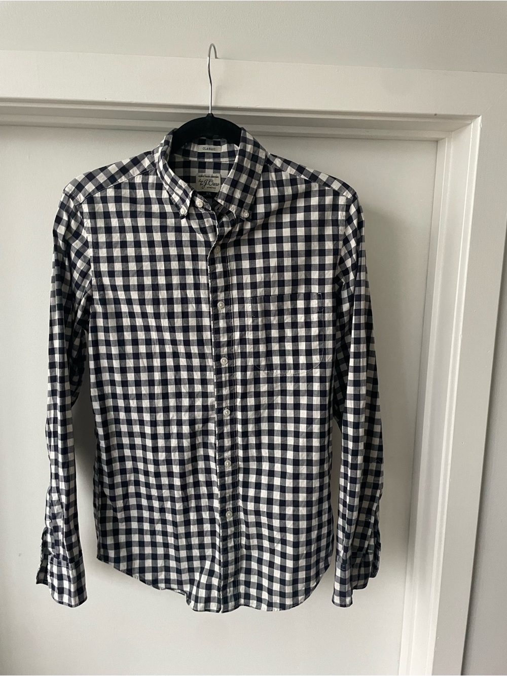 J.Crew Gingham Button-Down Shirt